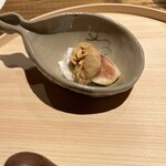 温石 - いちじく　落花生豆腐　落花生ソース