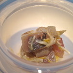 エクアトゥール - スモーク鰺　松茸　銀杏