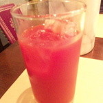 トラットリア クアクア - ブラットオレンジジュース