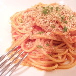 トラットリア クアクア - 辛いトマトソースのスパゲッティ（950円）