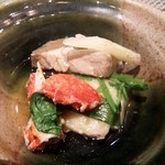 巴里 夕顔 - 前菜（フォアグラを変更して）