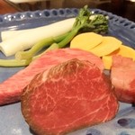 巴里 夕顔 - ステーキアップ