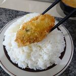 洋庖丁 - カキフライ定食（特盛）1,250円