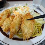 洋庖丁 - カキフライ定食（特盛）1,250円