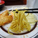 洋庖丁 - カキフライ定食（特盛）1,250円