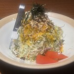 炭火焼肉 まん平 - まん平サラダ(ハーフ)