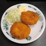 日高屋 - メンチカツ2個270円