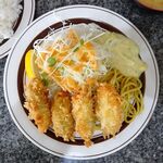 洋庖丁 - カキフライ定食（特盛）1,250円