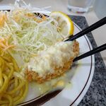 洋庖丁 - カキフライ定食（特盛）1,250円