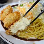 洋庖丁 - カキフライ定食（特盛）1,250円
