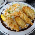 洋庖丁 - カキフライ定食（特盛）1,250円