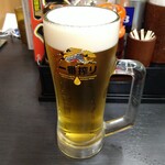 日高屋 - 生ビール340円