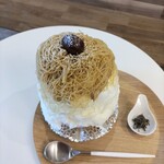 のえる - 和栗モンブランかき氷