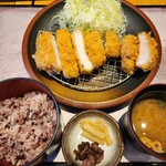 とんかつ双葉 - ロースかつとヒレかつ膳