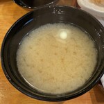 末広鮨 - 味噌汁