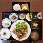 Od's cafe - 豚スタミナ炒め定食