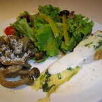 ランチの前菜盛り合わせ