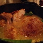 大山ひな鶏 半身コンフィ(のクスクス)