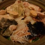 味ごよみ宮田 - あんこう鍋（火入れ前）