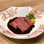 肉の天満屋 - ハツ刺し