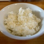 ワシワシ東京 - 小ライス ¥100（価格は訪問時）
