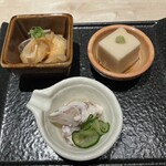 酒菜 竹のした - お通し