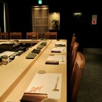 Akasaka Sushi Tempura Gion Iwai - カウンター席