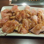 焼肉たきもと - アブラつきテッチャン・ミノ脂