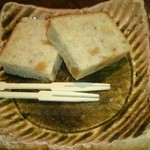 迦陵 - 最後のお茶請けのクルミとバナナのパウンドケーキ