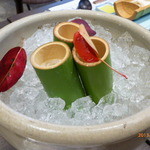 宇豆基野 本店 - 豆乳とラ・フランスのフレッシュジュース