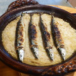 宇豆基野 - 秋刀魚釜飯