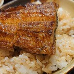 Unagi Kushiyaki Take - 『ランチセット』の鰻丼