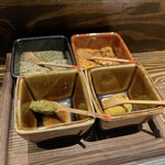さけ富 - 山椒・七味・柚子胡椒・辛子