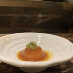 さけ富 - 比内地鶏の卵黄醤油漬け