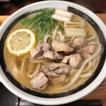 うどん 直 - 鶏塩南蛮うどん