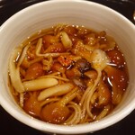 東京住友クラブ - しめのキノコ蕎麦