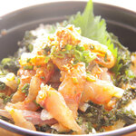 浜屋 - あじのたたき丼