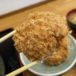 とんかつ 栄ちゃん - ふんわりジューシー