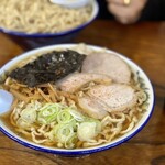 ケンちゃんラーメン - 普通盛り脂身入り