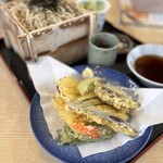 Soba Dokoro Kanda - 天盛りは揚げたて！