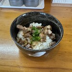 Menya Nakayoshi - セットのチャーシュー丼