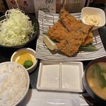 Funabashi Ouen Sakaba - 房総肉厚大アジフライ定食