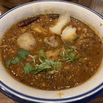 エチオピアカリーキッチン - チキン豆カリー 辛さ50倍、ジャガイモ・イン