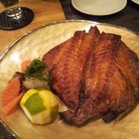 日本料理 こうしゅう庵 - えぼ鯛の塩焼きスモーク