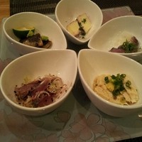 日本料理 こうしゅう庵 - 前菜盛合せ、好きなもの選べます