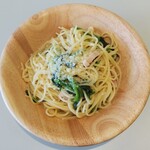 Saizeriya - ほうれん草とパンチェッタのスパゲッティ