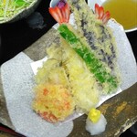 輝庭 - 大海老と旬菜の天ぷら