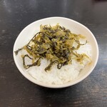 しあわせのらーめん ミゥ - 高菜ごはん