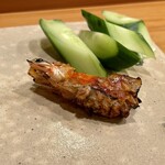 天寿し - 車海老 頭