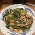 廣東餐館 鳳飛 - からしそば　750円